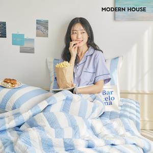 [모던하우스] 여름 쿨링 침구 베스트 모음전 (얇은솜이불/시어서커 이불/패드/베개