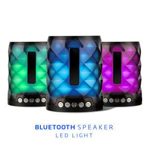 LED 무드등 조명 소형 미니 휴대용 블루투스 스피커 SD TF 카드 재생 CSBT70