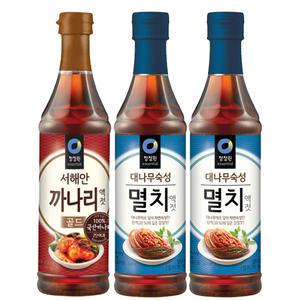 청정원 까나리 액젓 500g 1개 + 멸치액젓 500g 2개