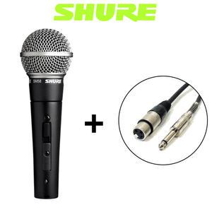 SHURE SM58 슈어 SM58SK 다이나믹 유선 마이크 스위치있음 케이블(XLR-55) 5M