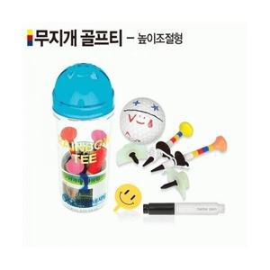 다경 골프 무지개골프티 (특허상품) 필드 골프티 티꽂이 티샷