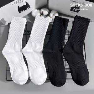 [추가증정]남성 뒤틀림 방지 무지 롱_크루삭스 5켤레