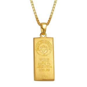 갤러리아 여자 순금 목걸이 무광 골드바 24K 11.25g 18K장식