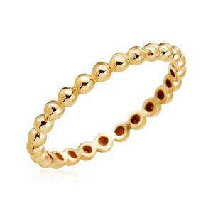 14K 버블 2mm 볼 레이어드 반지 MOR39651