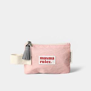 [마스마룰즈]Mini strap pouch _ Solid 베이비 핑크