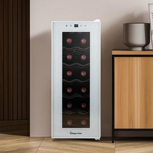 매직쉐프 와인셀러 화이트 31리터 12병 와인냉장고 MWC-D1200JW