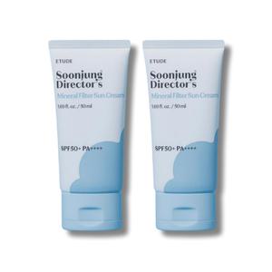 에뛰드 순정 디렉터 무기자차 선크림 50ml 2개