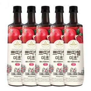 쁘띠첼 미초 석류 900ml 5개
