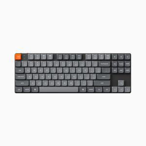 키크론 K1 MAX 유무선 슬림 기계식 RGB 적축 커스텀 기계식 키보드