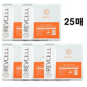 리브이셀 비타 콜라겐 풀 페이스 리프팅 업 마스크 25매