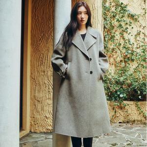 [온앤온](강남점)[정채연 착용] A라인 실루엣 핸드메이드 코트 NEW4WHA26