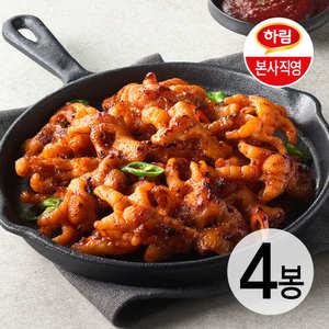 하림 한판 불닭발볶음 300g 4봉