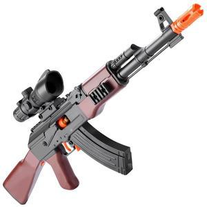 소프트 총알 너프건 AK47 장난감총 리얼 선물 탄피배출 Nerf
