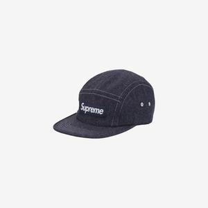 데님 캠프캡 모자 블루 남성 FW24H101 DENIM