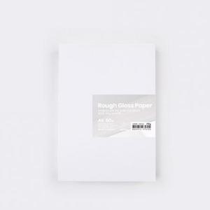 PaperPhant 하이퀄리티 용지 많이 두꺼운 러프그로스지 (Rough Gloss paper), A4(210x29