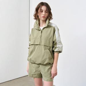 WOMAN 컴포트핏 나일론 아노락 세트 [LIGHT KHAKI] / WBE1L55540SET