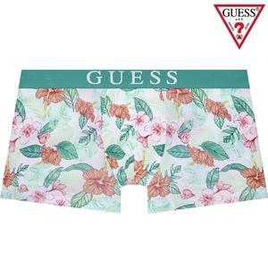 [롯데백화점]게스 플라워 프린트 아웃밴드 남성드로즈 ODMDR799GR