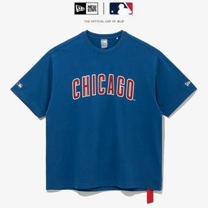 뉴에라 MLB 시카고 컵스 레터링 로고 티셔츠 하이 타이드 14536494