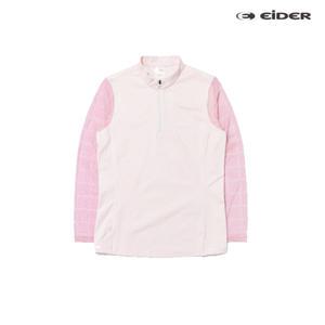 [롯데백화점]아이더 여성 여름 기능성(냉감,잠재권축) 아이스 롱 브레일 짚업 티셔츠 (DWM23235)