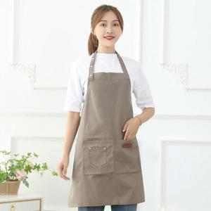 단추앞치마 방수 앞치마 바리스타 카페 공방