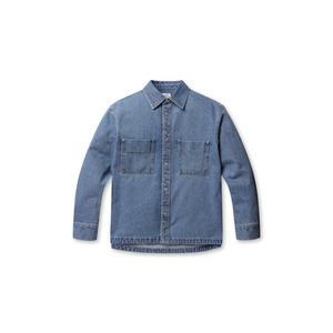 [롯데백화점]프로젝트엠 남성 포켓 데님 셔켓 EYE2DW1100