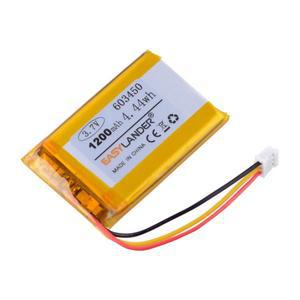 JST2.0mm 3핀 3.7V 1200mAh 603450 충전식 리튬 이온 폴리머 배터리