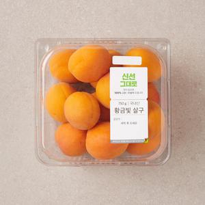 황금빛 살구 750g 팩