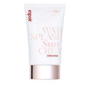 에스쁘아 워터 스플래쉬 세라마이드 선크림 SPF50+ PA++++ 60ml 화장 잘먹는 보습 속광 톤업 자외선 차단