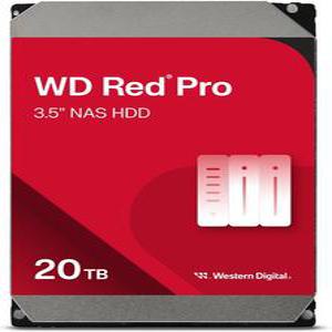 Western Digital 20TB WD Red Pro NAS 내부 하드 드라이브 7200 RPM SATA 6 Gbs (WD201KFGX)