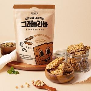 [체험특가][김대석장인]4번 구워 더 바삭한 그래놀라바 92g X 3봉(총 30개입)