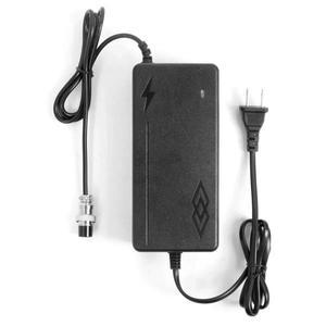 54.6V 2A 배터리 충전기 커넥터 Kugoo M4 /C1 Pro /X1/M4 스쿠터(48V 리튬 이온 GX16 3 프롱 잭