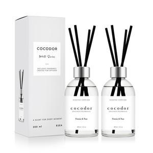 퍼퓸 W라벨 디퓨저 200ml 2개입 프리지아앤페어 스마일