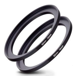 62mm-72mm 스텝 업 링 렌즈 필터 어댑터 62-72 스테핑 카메라
