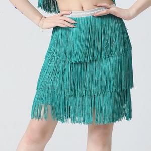 수술 스커트 치마 라틴댄스복 라인댄스 원피스 공연