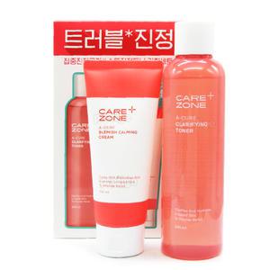 케어존 아큐어 크림 100ml+토너 240ml 기획세트