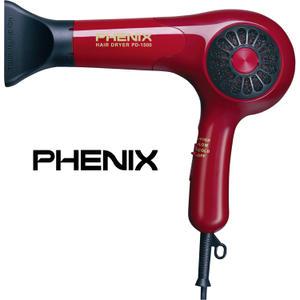 피닉스 강풍 전문가용 미용실 저소음 초강력 냉풍 가벼운 이온 헤어 드라이기 PD-1500