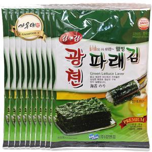 [가온애] 광천김 파래 전장김 (12봉) / 김 광천파래김 광천전장김 파래김 전장재래김 김앤김 전장용김 자반