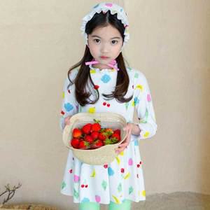 [아이러브제이] 과일가게 원피스 래쉬가드 SET JUUSW05
