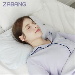 자방 높이조절 베개 낮은 경추 에어칩 거북목 빨대 바이오칩 편백 쿨 배게 화이트 20X40 외