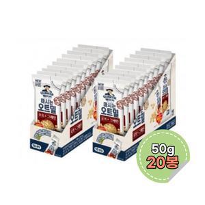 롯데제과 퀘이커 마시는 오트밀&그레인 50g 20봉 한끼식사