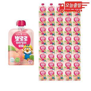 오늘출발 팔도 뽀로로 워터젤리 복숭아 120ml 240개