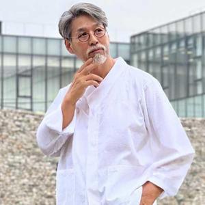백제봉 생활한복 남자 여름 속단추 긴팔 저고리 단품 남성 개량한복
