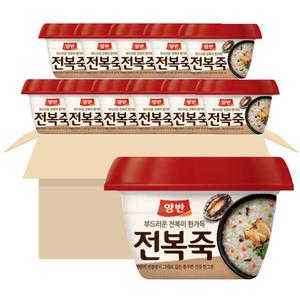 동원 양반 전복죽 287g 12개 기력회복 영양죽