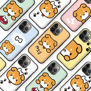 갤럭시 S10 S9 S8 플러스 5G 휴대폰 케이스 누렁이시리즈 2장카드수납 거울...