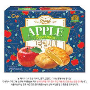 청우 그랑쉘 사과 195g x 10개 (한박스)