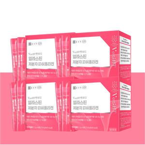 종근당 벤비티 엘라스틴 저분자 피쉬콜라겐 60포X4박스 먹는콜라겐 분말 수용성