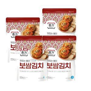 (종가) 보쌈김치 400g x 4개