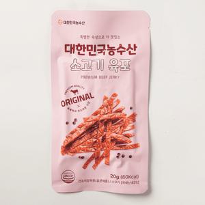 [대한민국농수산] 부드럽고 풍미깊은 소고기 육포 치즈육포