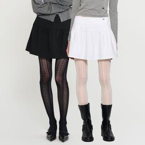 WOMAN 볼륨 셔링 미니스커트 [2COL] / WBD3L13501
