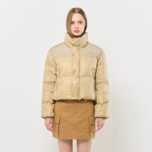 UNISEX 덕 패디드 배색 푸퍼 [BEIGE] / SBC4U07005